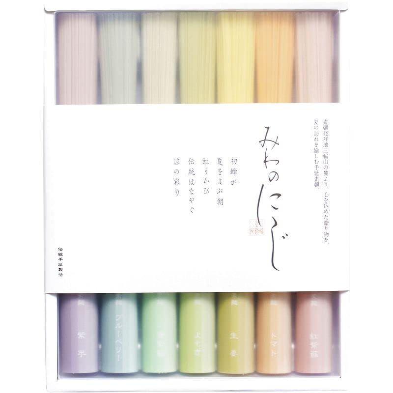 三輪そうめん小西 みわのにじ RMW-12【通販パーク ギフト プレゼント】 50グラム (x 7)商品画像