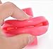 Facial Lift Silicone Rubber Slimmer Massage Muscle Tightener Anti-Aging Anti-Wrinkle Oral Exerciser Mouth Care(Rose-red,black)
