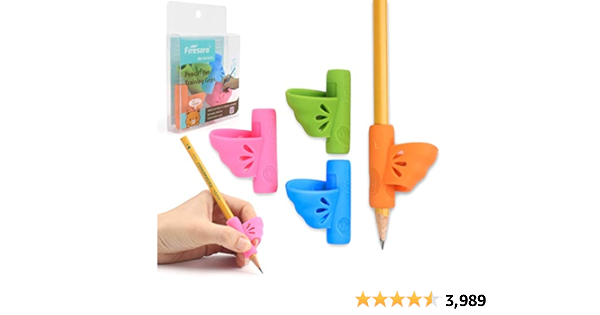 Firesara Left Handed Pencil Grips Original Butterfly Pencil Holder Correction Writing Aid Grip For Kids Handwriting Special Needs Preschoolers Children Adult Lefties Assorted Colors 4pcs Teacher Resources Amazon Com Au
