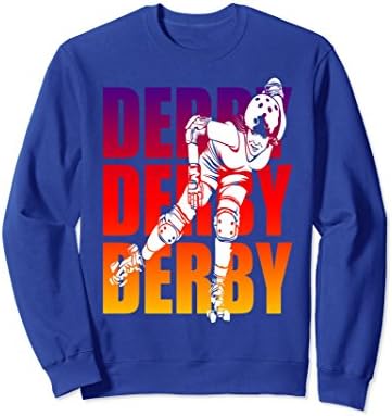 Unisex DERB DERBY DERBY Roler Derby Sweat Shirt XL: Royal Blue