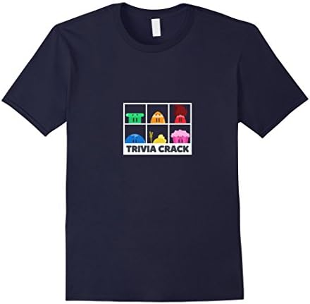 Men's Trivia Crack Spy T-Shirt Large Navy