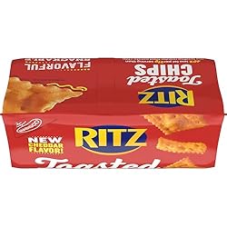RITZ Toasted Chips Cheddar Crackers, Party
