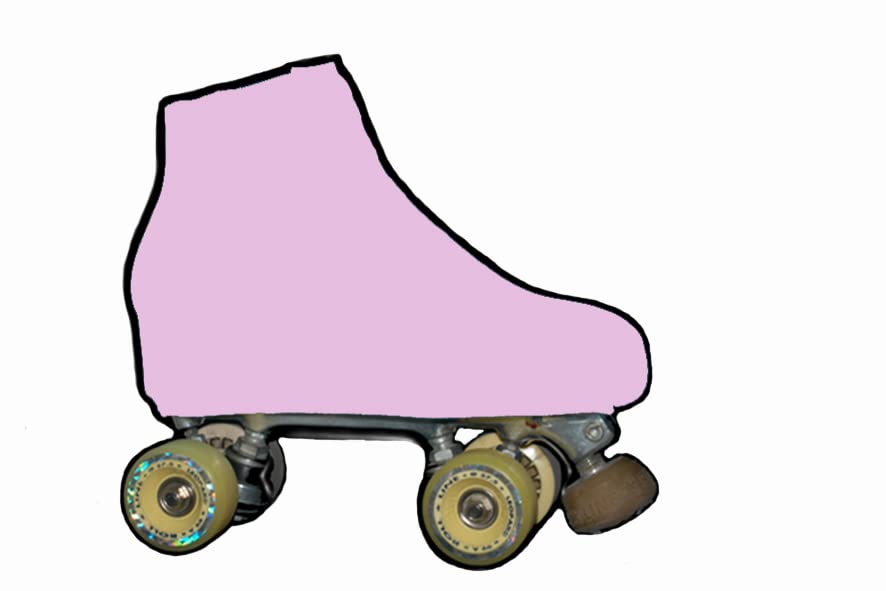 Figure Skating Skate Covers Pink, ROSA CARAMELLA, TAGLIA M