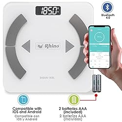 RHINO Smart Scale for Body Weight, High