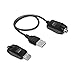 510-Thread ego Wireless USB Smart Charger - for ego with Cable Device, Built-in Over-Charge Protection - 2-Pack