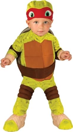 Nickelodeon Teenage Mutant Ninja Turtles Raphael Romper Shell and Headpiece