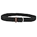 8Bees Multicolored Braided Belts Elastic Fabric Woven Stretch Belt Webbed Waistband Black M