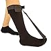 Plantar Fasciitis Stretch Night Sock - for Pain Relief from Plantar Fasciitis and Achilles Tendonitis - Black - M