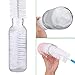 ANDALUS Stainless Steel Bottle Brush Set of 2, Great for Narrow Neck Bottles Along with Ergonomic Handle & Bendable - Straw Cleaner Brush, Perfect for Cleaning Glass, Baby Bottles, & Canning Supplies