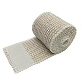 IVY Cotton Elastic Bandage 4 Pack. 2 Inches Wide x (13 to 15 ft. when stretched) with Hook and Loop Closure on Both Ends, Latex Free Bandage. Perfect Compression Wrap for Varicose Veins,Sprained Ankle