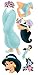 Roommates Rmk1469Gm Jasmine Peel & Stick Giant Wall Decal with Gems