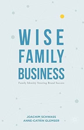 Amazon Com Wise Family Business Family Identity Steering