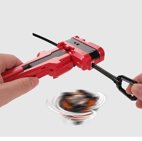 2 X Spinning Spinner Launcher with Grip Spinner