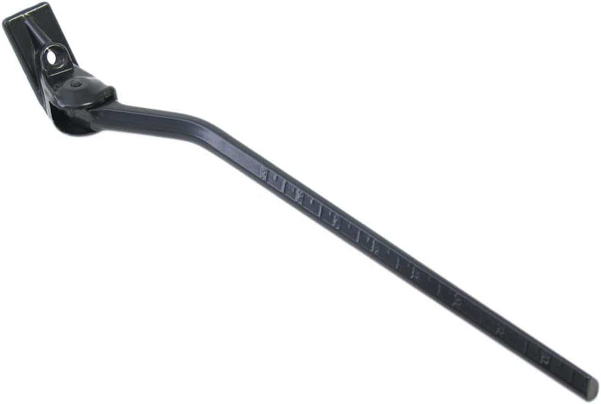 Pletscher Standard Bottom Bracket Mounted Kickstand, Black, 295mm, 20" to 28" (700c)