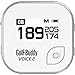 Golf Buddy Voice 2 Golf Rangefinder Talking Golf GPS devices for Hat, Golf distance Range Finder for Golfers, 14 Hours Battery Life, Water Resistant , Golf Accessories for Men and women, White/Blue