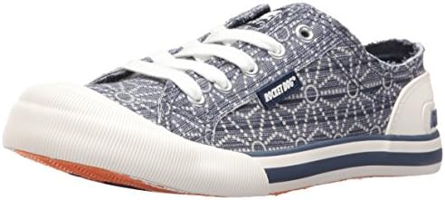 Rocket Dog Women's Jazzin Tizer Cotton Fashion Sneaker, Indigo, 6.5 M US