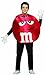 Rasta Imposta M&M's Poncho, Red, Teen 13-16