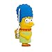 Tribe FD003403 The Simpsons Springfield Pendrive Figure 8 GB Funny USB Flash Drive 2.0 Memory Stick Data Storage, Keyholder Key Ring, Marge Simpson, Yellow
