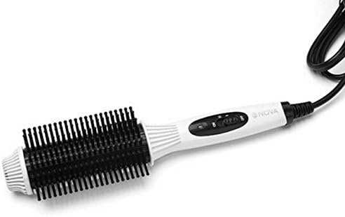 BabyYoung Anti Static Dual Use Anti-Scald Cordless Hair Curling Iron Ceramic Brush 2 OS