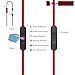 Haoos New 2.0 Version Replacement Cable for Beats by Dr. Dre Headphone Solo 2/3 HD/Studio/Pro/Detox/Wireless,Cord Extension with Talk Control-Compatible for Samsung S8 LG V20 G6 iPhone6S(Red)thumb 1