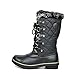Kingshow Women’s Globalwin Black Waterproof Winter Boots - 7.5 D(M) US 