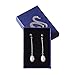 Teardrop Earrings Imitation Pearl Long Drop Dangle Earring for Women