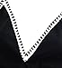 Tempt Me Women's One Piece V Neck Halter Vintage Sexy Backless Swimsuits Black L