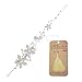 Remedios Wedding Headband Bridal Crystal Beads Hair Accessory for Bride