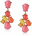 Amazon Collection Opaque Faceted Bead Drop Earrings