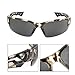 GaoCold Cycling Glasses UV400 Sunglasses Outdoor Sport Goggles Bicycle Eyewear for Men Women Black Frames & Gold Lens