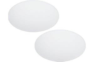 PATIKIL 12.5" Diameter Lampshade Diffuser, 2 Pcs 1.7mm Thick Round Diffuser Sheet for Drum Lampshades, Pendants Light, DIY Li