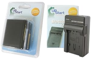 UPSTART BATTERY Replacement for Canon XL-1 Battery and Charger - Compatible with Canon BP-970 Digital Camcorder Batteries and Chargers (7500mAh 7.4V Lithium-Ion)