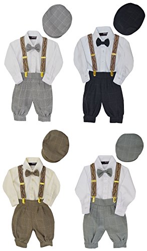 Gino Giovanni Baby Boys Vintage Knickers Outfit Suspenders Set
