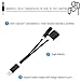 Dreamvasion 2 in 1 Lightning to 3.5mm Headphone Audio Adapter, [Aluminum alloy] 8Pin Lightning Port to 3.5mm Port and Lightning Charging Port Adapter for iPhone 7 / 7 Plus