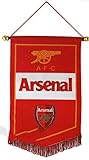 Sportky Football Club Flags Soccer Vertical Banner Flag Indoor and Outdoor Flags Bar/Club/Bedroom Decoration Hanging Flags (Arsenal, 3824cm（159.4 inch）)