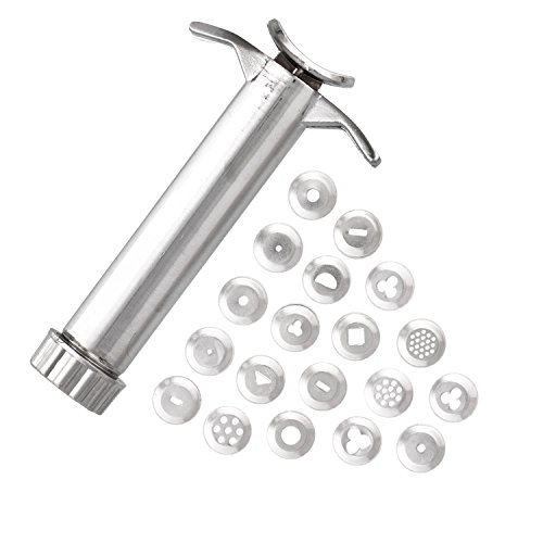 US Art Supply 19 Disc Clay Extruder, Cake and Cookie Decorating Press - Thumbnail 2