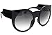 Round Cat Eye Oversized Sunglasses Thick Vintage Style Frame Women Fashion