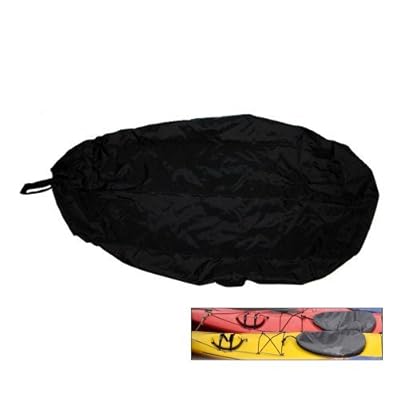 2 X Attwood Universal Fit Kayak Cockpit Cover - Black