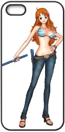 iPhone 5 5s Cell Phone Case Black ONE PIECE Nami 1 (5) LQO2688987H