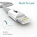 [Apple MFi Certified] Lightning Cable, iPhone 7 Cord, IPhone Charger, Charging Connector by Trusted Cables Compatible With iOS 10, Comes with Trusted Guarantee (3x 1m/3.2ft Cord) (3 Pack)