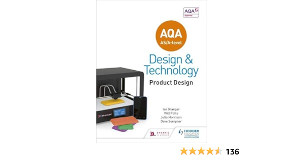 Aqa As A Level Design And Technology Product Design Potts Will 9781510414082 Amazon Com Books