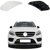 Car Front Bumper Tow Hook Cover Compatible with Mercedes Benz W292 X166 Facelift ML GLE GL GLS AMGLine for 250 350 400 550 2015-2019 with AMG Line Package edition 2928854922 2928855022 Towing Eye Cap
