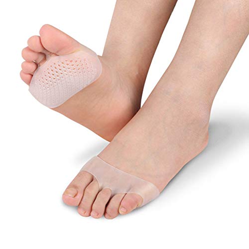 SHOP-STORY Pair of Plantar Fasciitis Pads for Forefoot Pain Relief - Beige