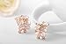Angelady Fashion Statement Rose Earrings Best Gift For Girlfriend Pure Handmade Elegant For Women Party