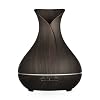 Simpeak Aroma diffuser, 400 ml, ultrasone luchtluchtbevochtiger, hout, vaas-stijl met 7 ledkleuren, compatible met…