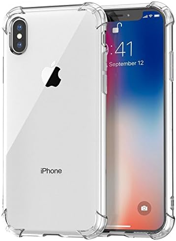 iPhone X Case, Felico iPhone X Crystal Clear Case Air Cushion Bumper Cases Shockproof Cover Protective Technology Transparent Ultra Slim Case for Apple iPhone X 5.8" 2017 Air Clear