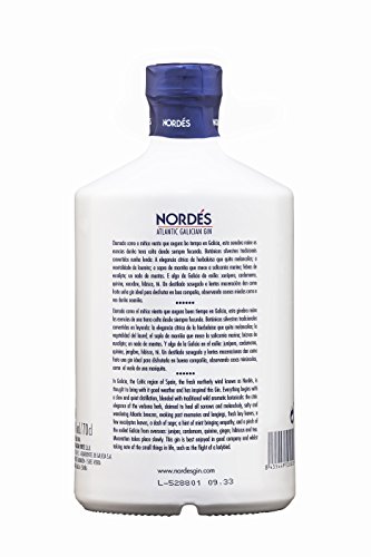 Nordés Atlantic Galician Gin 40% Volume 1l – Bild 3