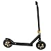 Xspec Aluminum Pro Stunt Dirt Kick Scooter Offroad Tires All Terrain Mountain, Matte Black & Gold, Oversized BMX Handlebars with 3-Bolt Clamp, Freestyle Fun Kids Outdoor Sports