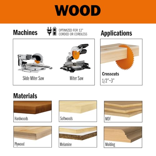 CMT Orange Tools P12072S - ITK Plus Finish Sliding Compound Blade HW photo 6