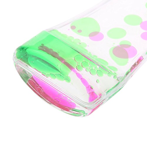 image for MonkeyJack 2 Pieces Liquid Timer Sensory Play Motion Visual Bubble Gra